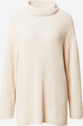 A LOT LESS Sweater 'Caro' in White: front