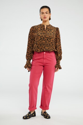 Fabienne Chapot Regular Jeans 'Lola' in Pink