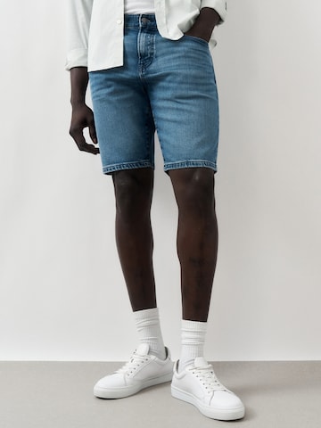 BOSS Normální Džíny 'Re.Maine' – modrá: přední strana