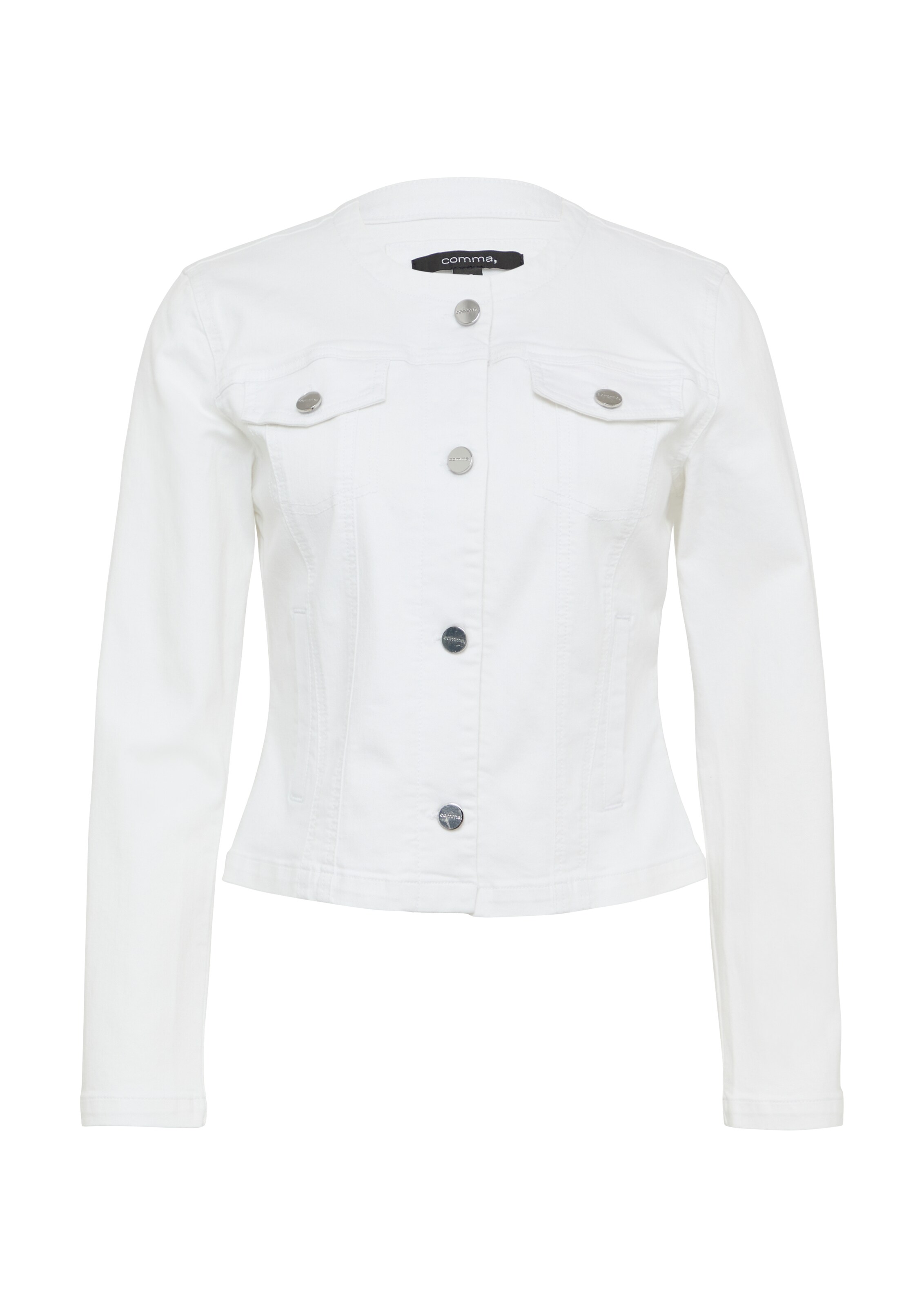 COMMA Tussenjas in Wit: voorkant