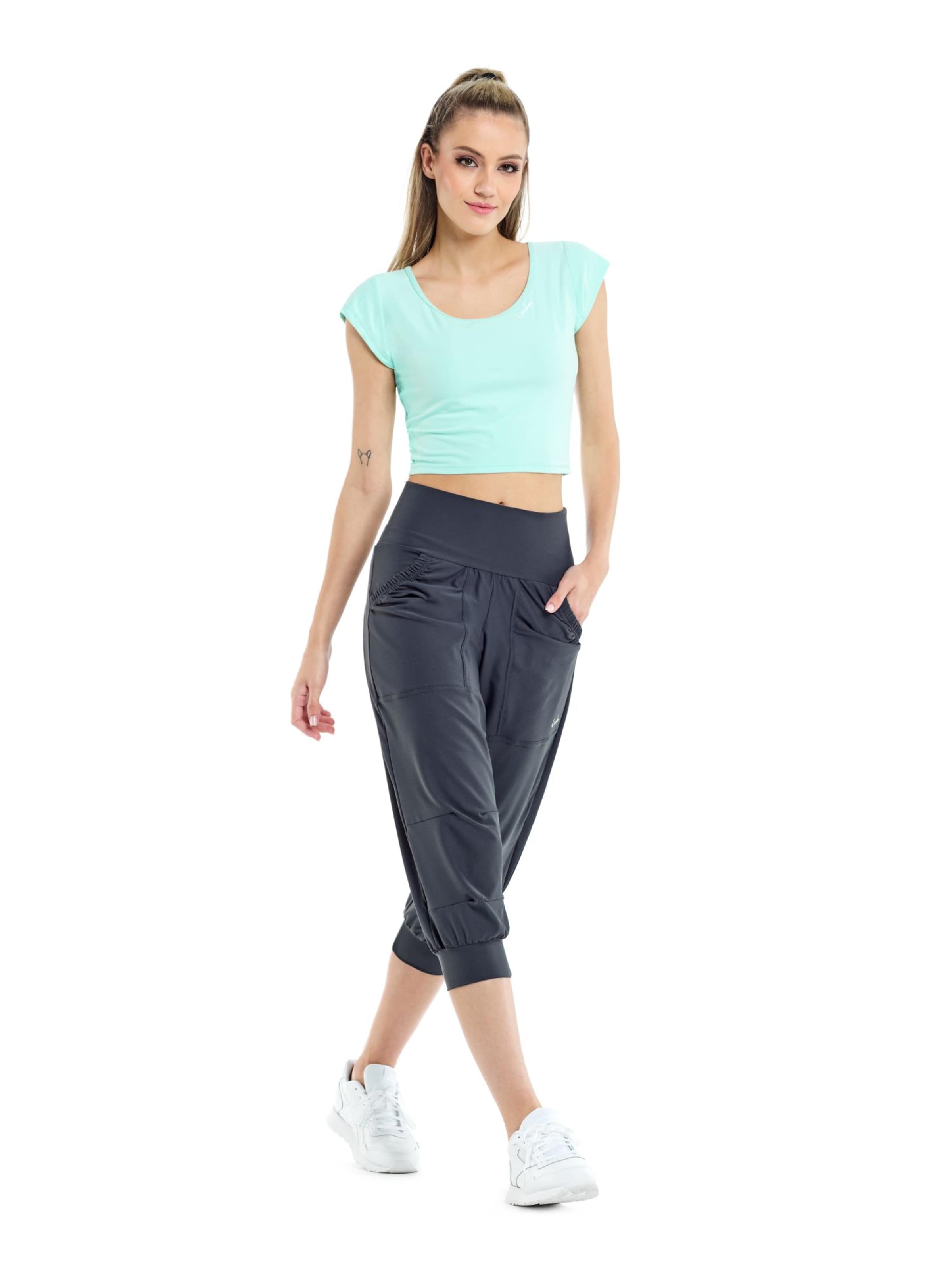 Winshape Tapered Sporthose ' LEI201C ' in Grau
