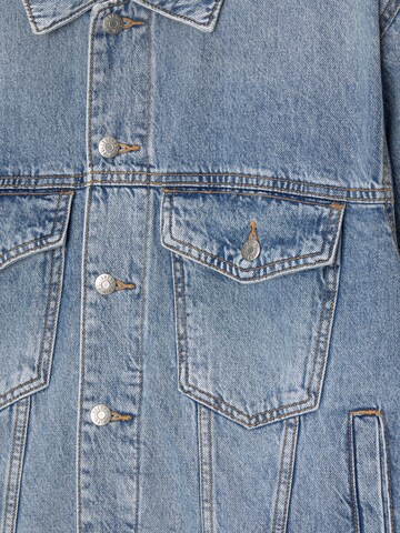 Pull&Bear Přechodná bunda – modrá