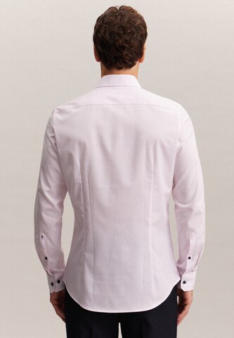 SEIDENSTICKER Slim fit Business Shirt in Pink