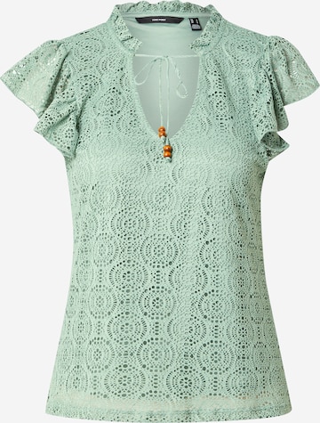 VERO MODA Blúzka 'VMMAYA' - Zelená: predná strana