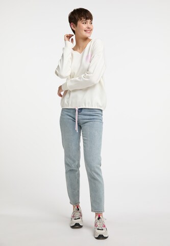 Pull-over 'Nolie' MYMO en blanc