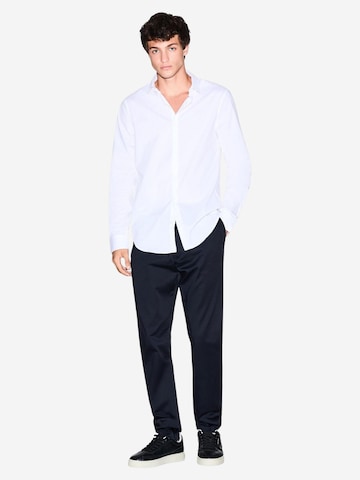 Regular fit Camicia '8NZC31 ZN28Z' di ARMANI EXCHANGE in bianco