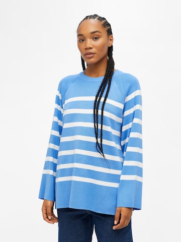 OBJECT Sweater 'Ester' in Blue: front