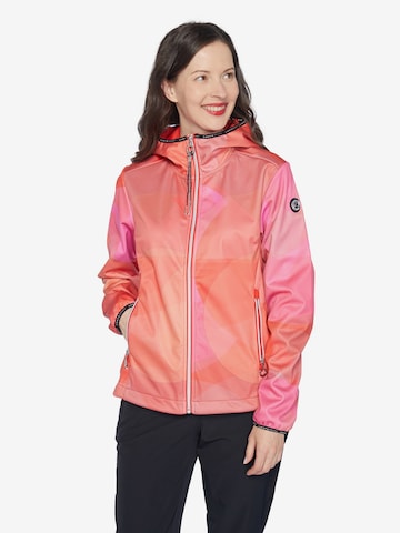 LUHTA Outdoorjacke 'Ingby' in Orange: predná strana