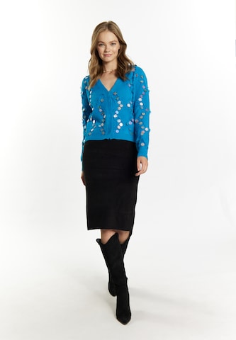 IZIA Knit cardigan in Blue