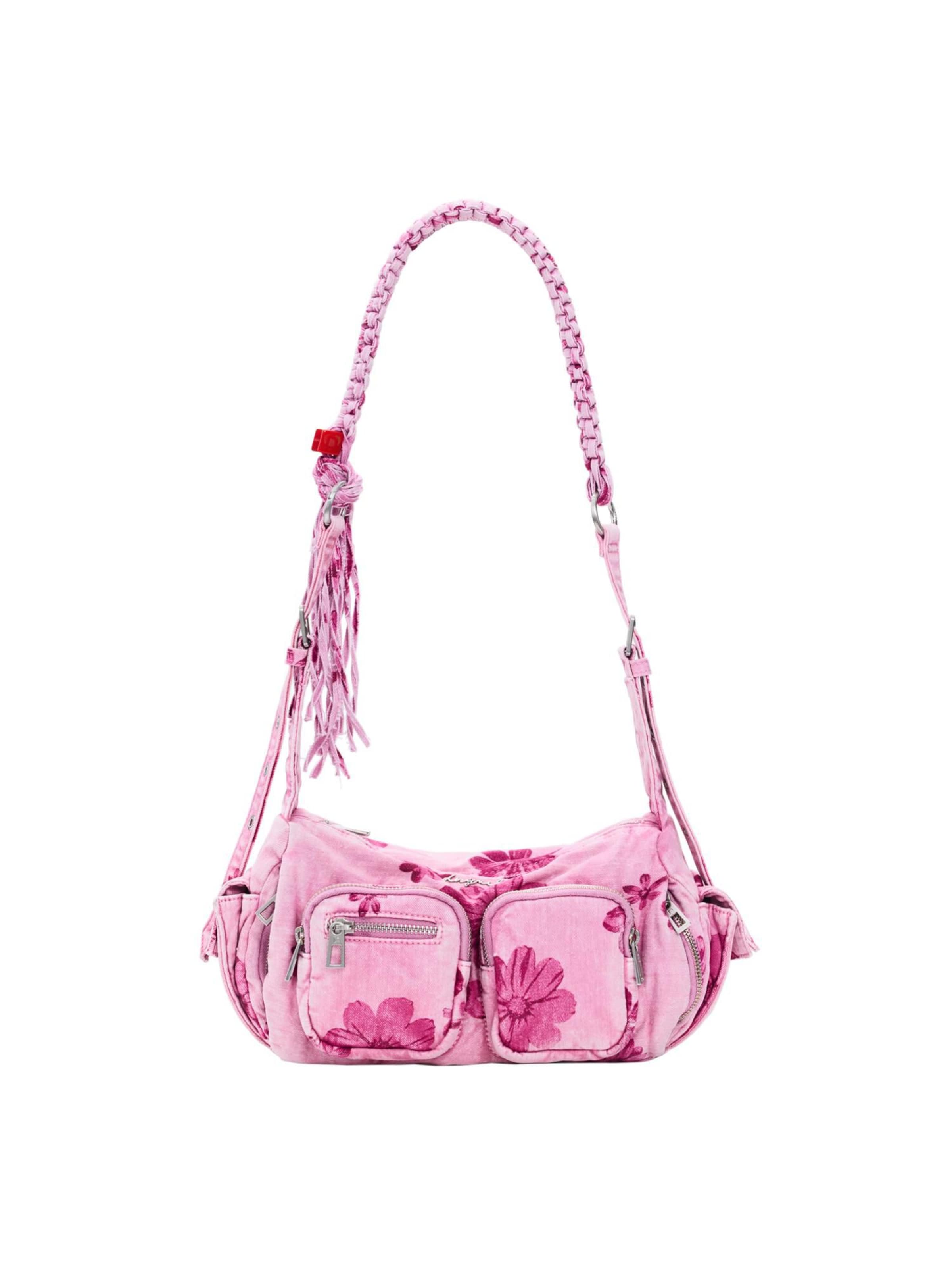 DesigualTorba preko ramena - roza boja: prednji dio