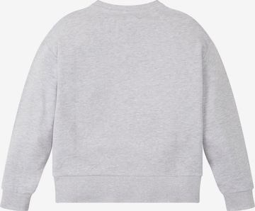 TOM TAILOR Sweatshirt in Grey