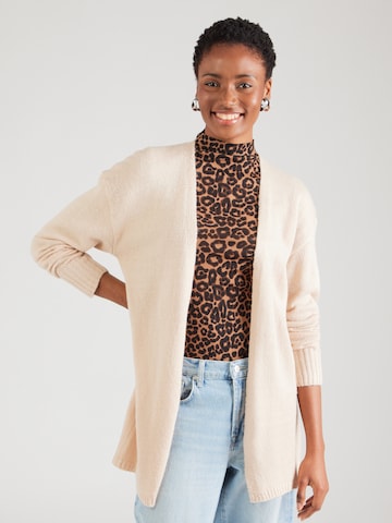 Geacă tricotată 'Julika' de la ABOUT YOU pe bej: față