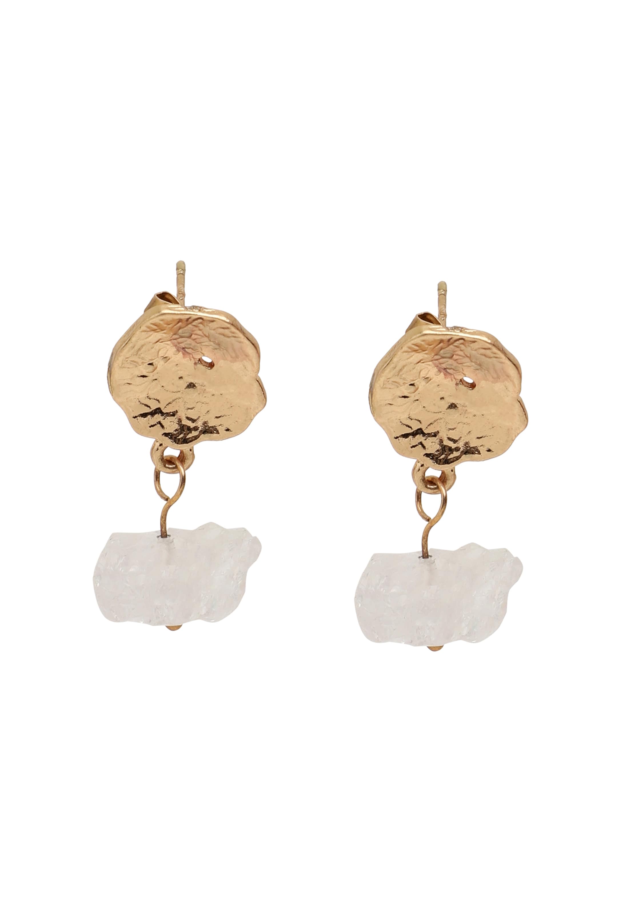 SOHI Обеци 'Bette' в злато: отпред