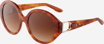 Lunettes de soleil '0RL8188Q' Ralph Lauren en marron : devant