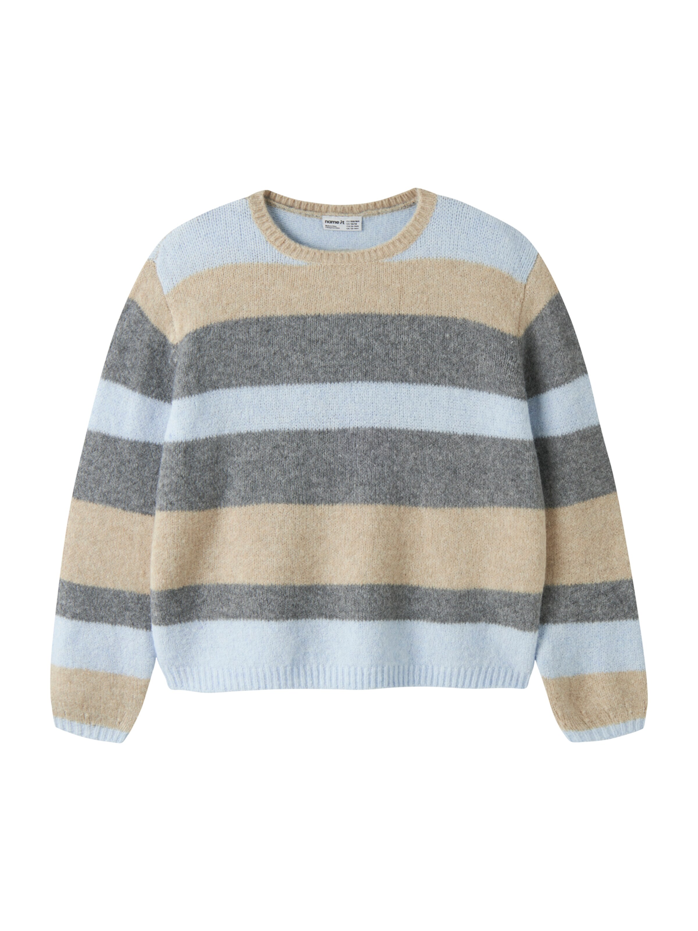 Pull-over 'NKFLUCI' NAME IT en bleu : devant
