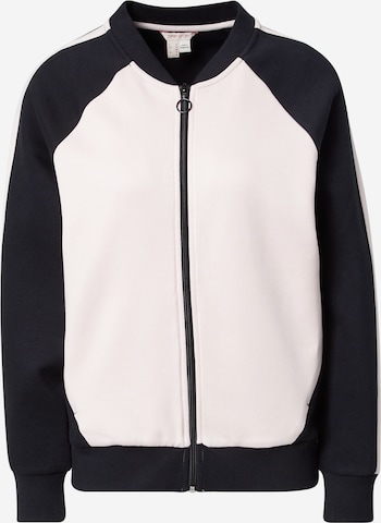 ESPRIT Sports sweat jacket in Black: front