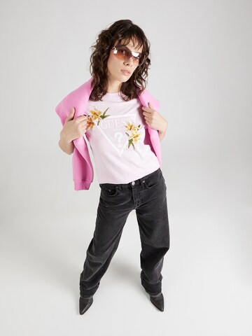 T-shirt 'ZOEY' GUESS en rose