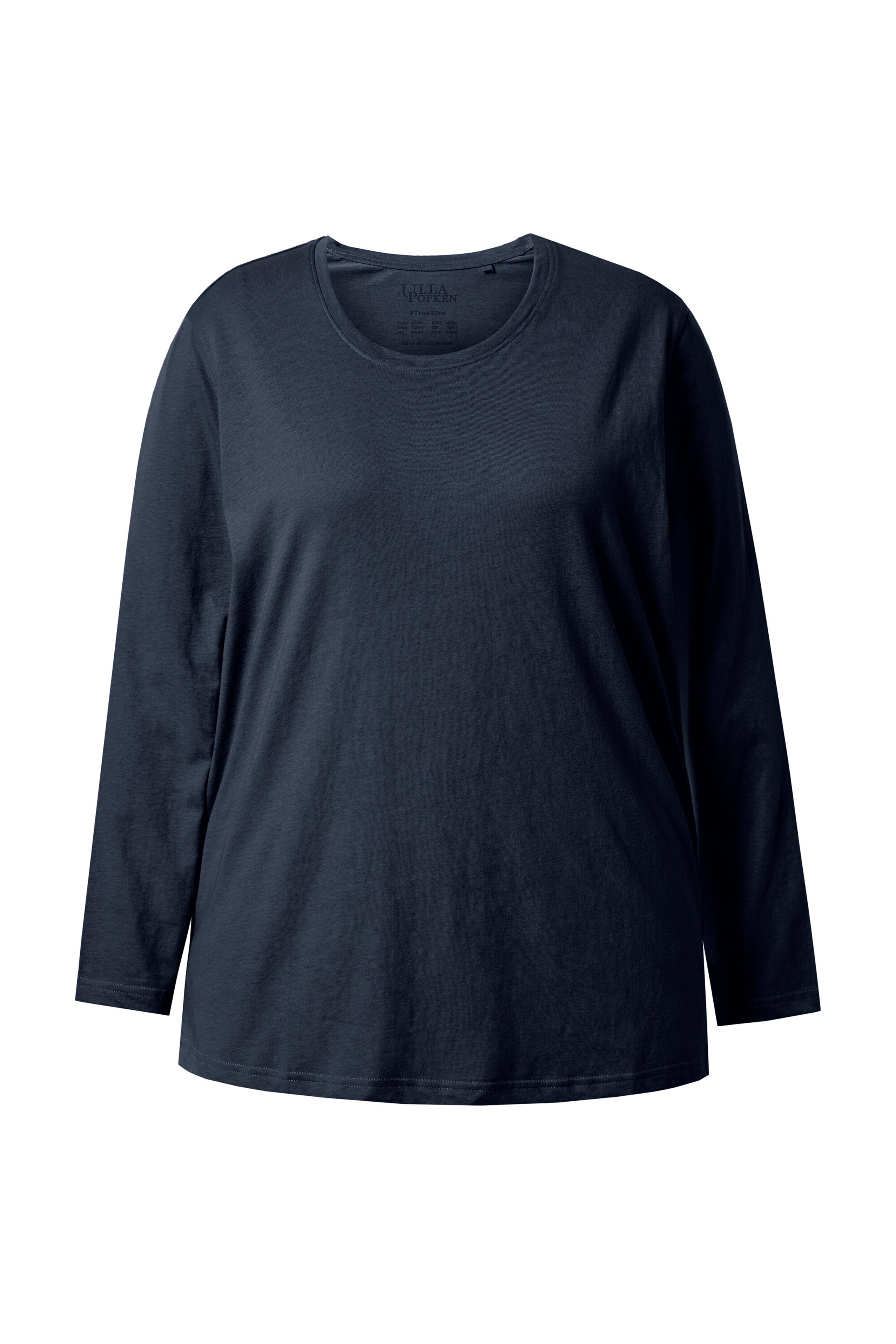 Ulla Popken Shirt in Blau: Vorderseite