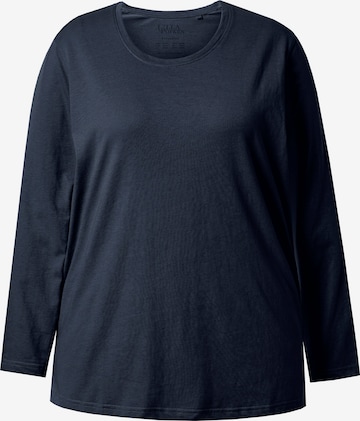 Ulla Popken Shirt in Blau: Vorderseite