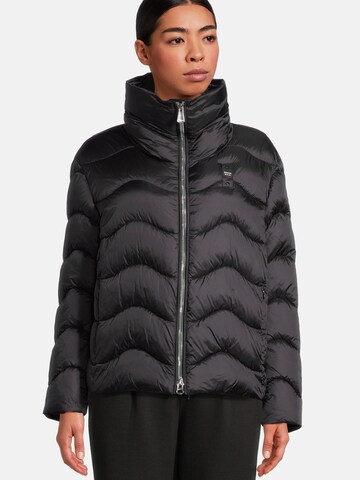 Blauer.USA Winterjas in Zwart: voorkant