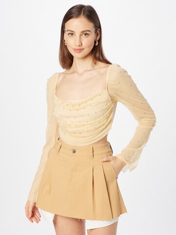 Trendyol Bluse i beige: forside