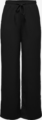 ONLY Zvonové kalhoty Kalhoty 'Mette' – černá: přední strana
