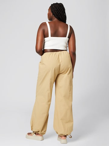 A LOT LESS Loosefit Broek 'Silva' in Beige