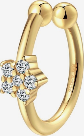 Orecchini 'Solaris Cuff' di Hey Happiness in oro: frontale