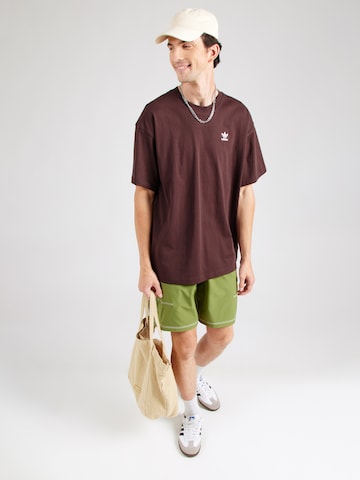 ADIDAS ORIGINALS Shirt 'ESS' in Brown