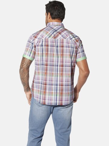 Jan Vanderstorm Comfort fit Button Up Shirt ' Olian ' in Mixed colours