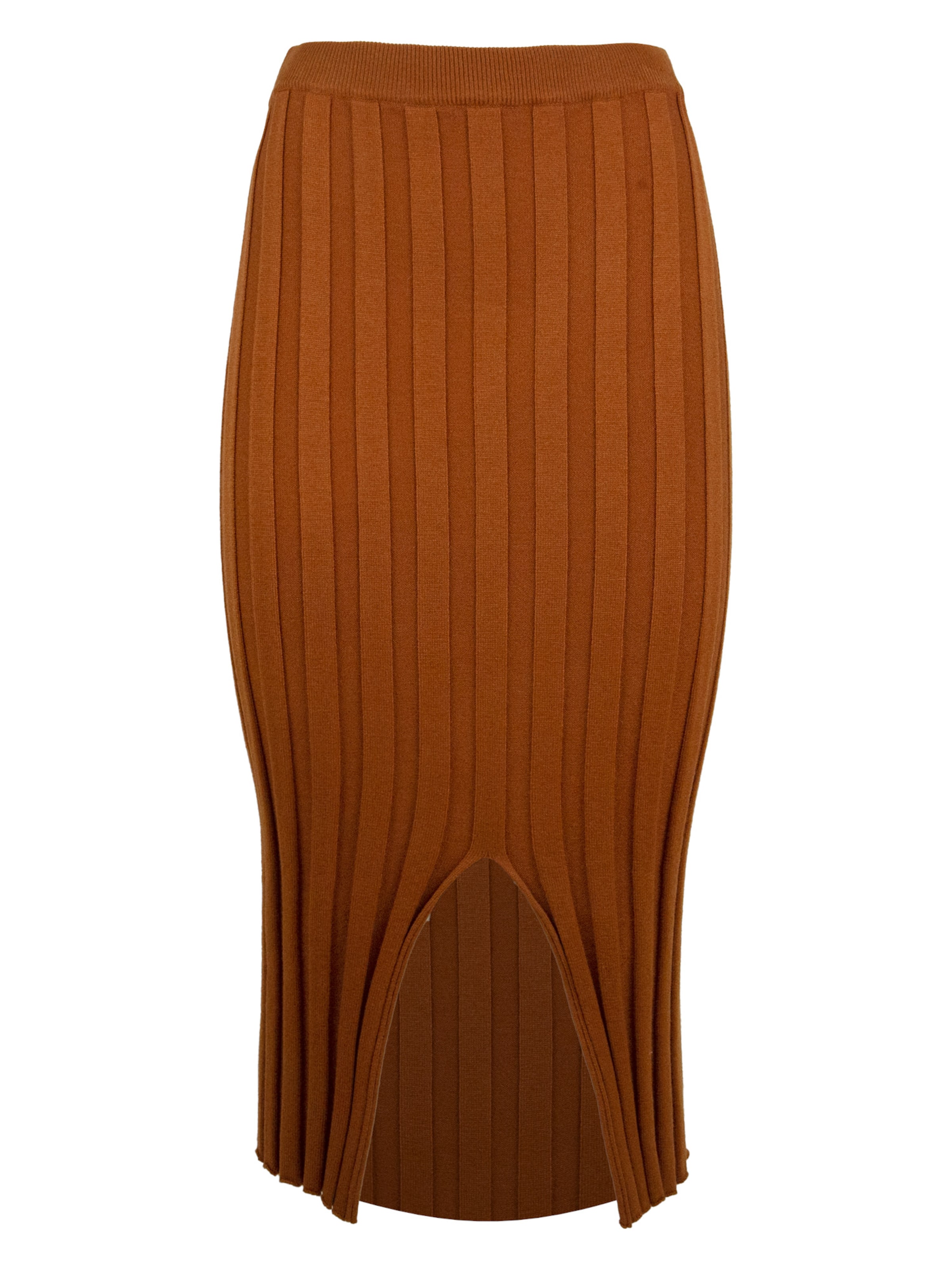 Influencer Юбка в Коричневый: спереди