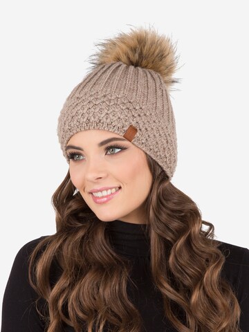 Vivisence Mütze '7016 Set' in Beige