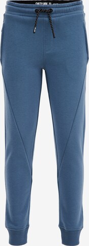 WE Fashion Regular Broek in Blauw: voorkant