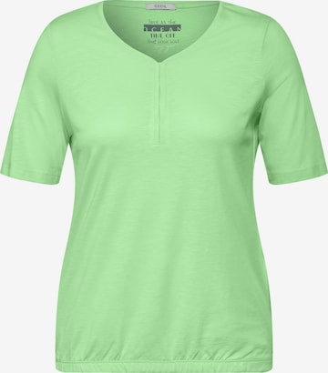 CECIL Shirt in Green: front