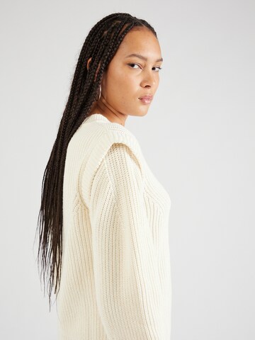 PULZ Jeans Sweater 'MARLA' in White