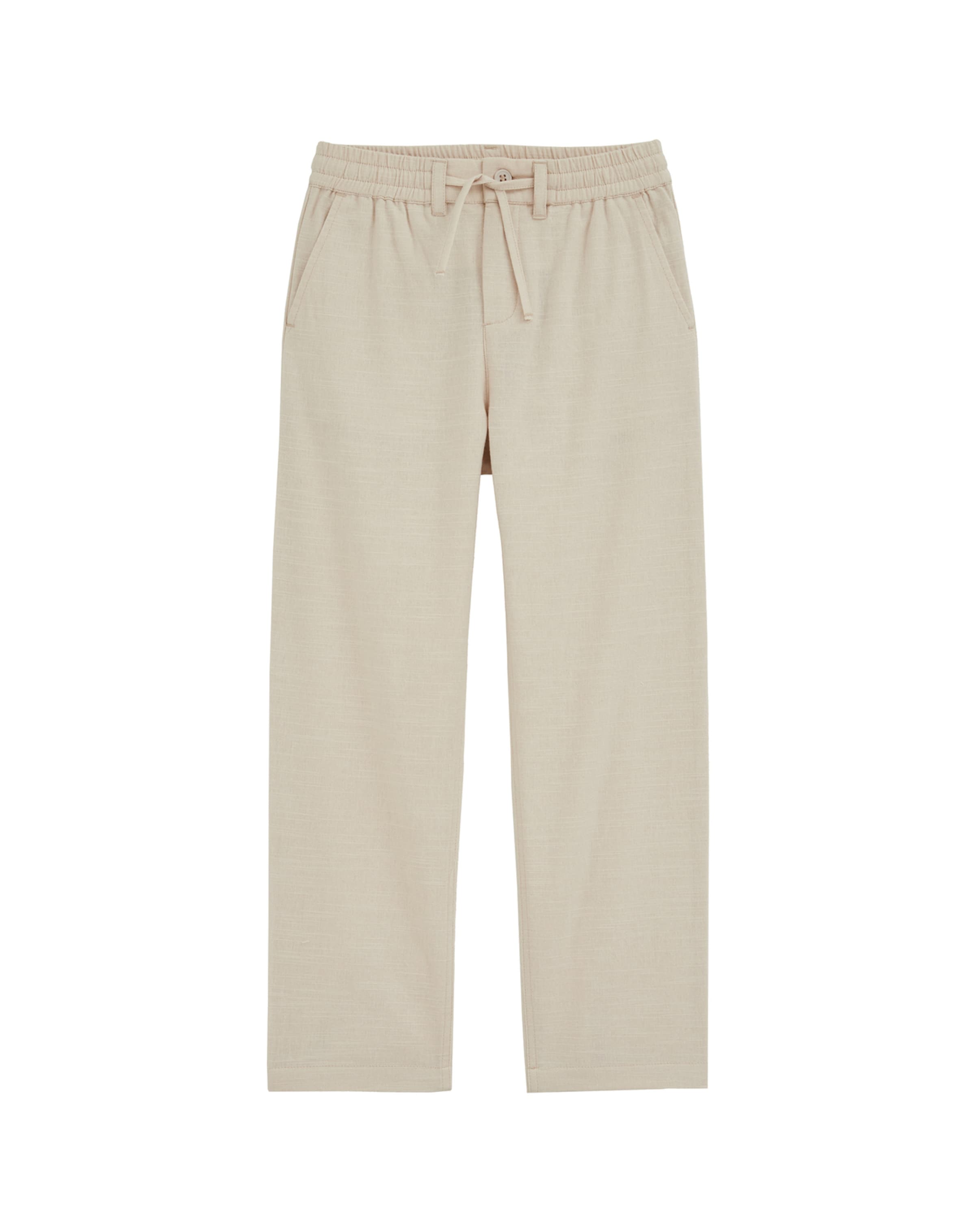 WE Fashion Regular Byxa i beige: framsida