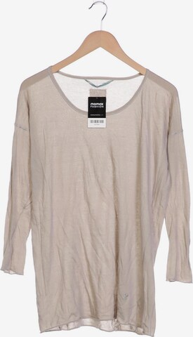 DEAR CASHMERE Langarmshirt S in Grau: predná strana