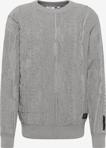 Carlo Colucci Trui 'Dima' in Grijs: voorkant