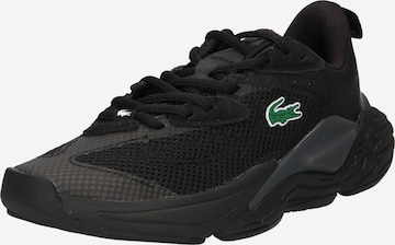 LACOSTE Platform trainers 'ACESHOT' in Black: front