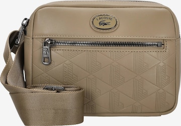 LACOSTE Crossbody Bag 'Nomogramme' in Beige: front