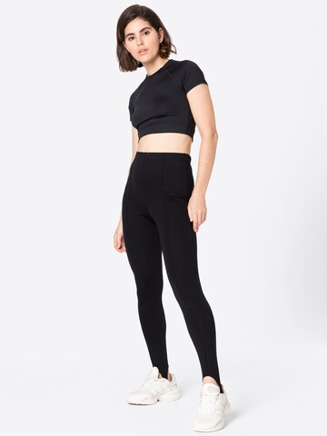 NU-IN Skinny Leggings i sort