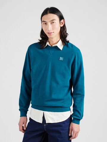 s.Oliver Sweatshirt in Blue: front