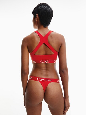 Bustier Soutien-gorge Calvin Klein Underwear en rouge
