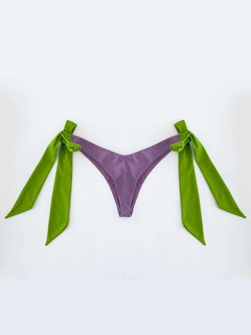 Triangle Bikini 'Dual Color Triangle Bikini' HACOY en violet