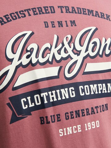 JACK & JONES T-Shirt in Pink