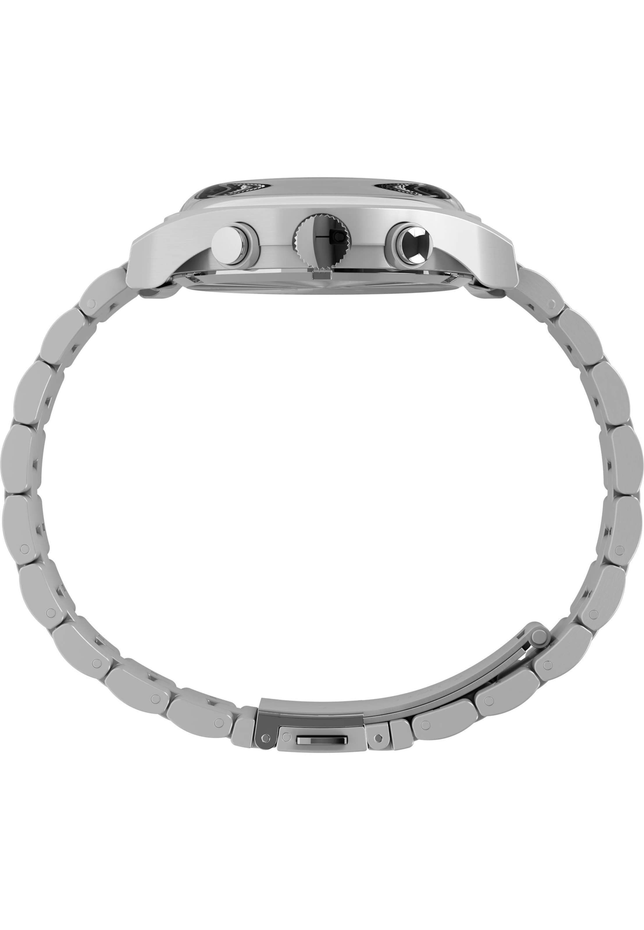 TIMEX Analogt ur i sølv