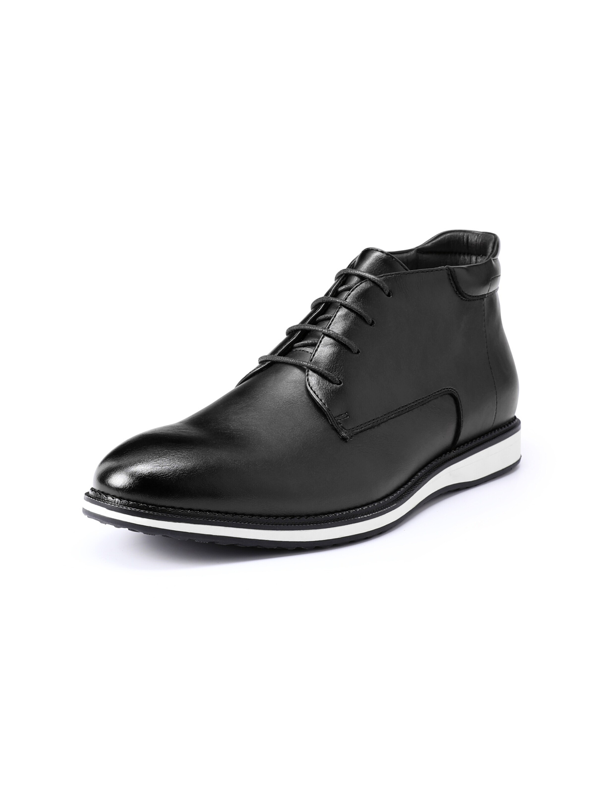 ALLTHEMEN Lace-Up Shoes 'Schutz' in Black: front