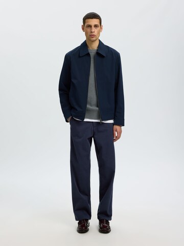 SELECTED - Loosefit Pantalón 'SLM220-Miles' en azul