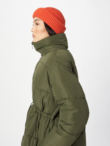 Monki Winter Jacket in Green