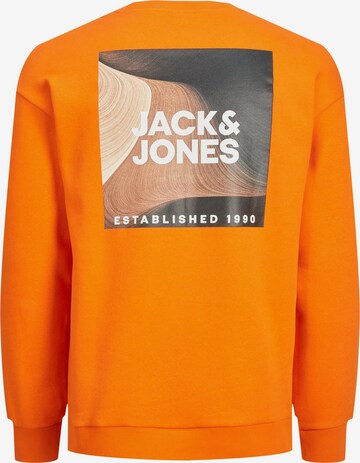 JACK & JONES Sweatshirt 'Swish' in Orange